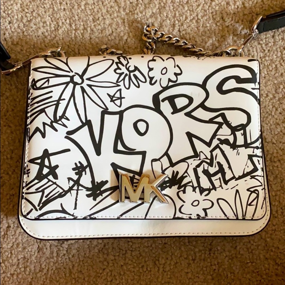 Graffiti Michael Kors Purse